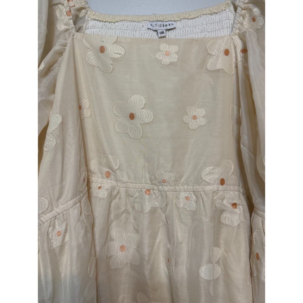 NWT Baltic Born Coquette Daisy Midi Dress Women 3XL Fairycore Soft Girl Romantic - Picture 6 of 10